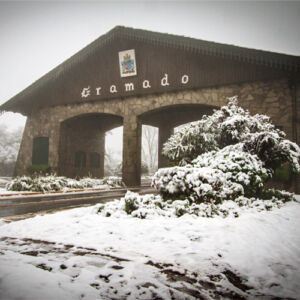Neve em Gramado RS